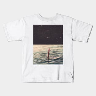 Drowned in space Kids T-Shirt